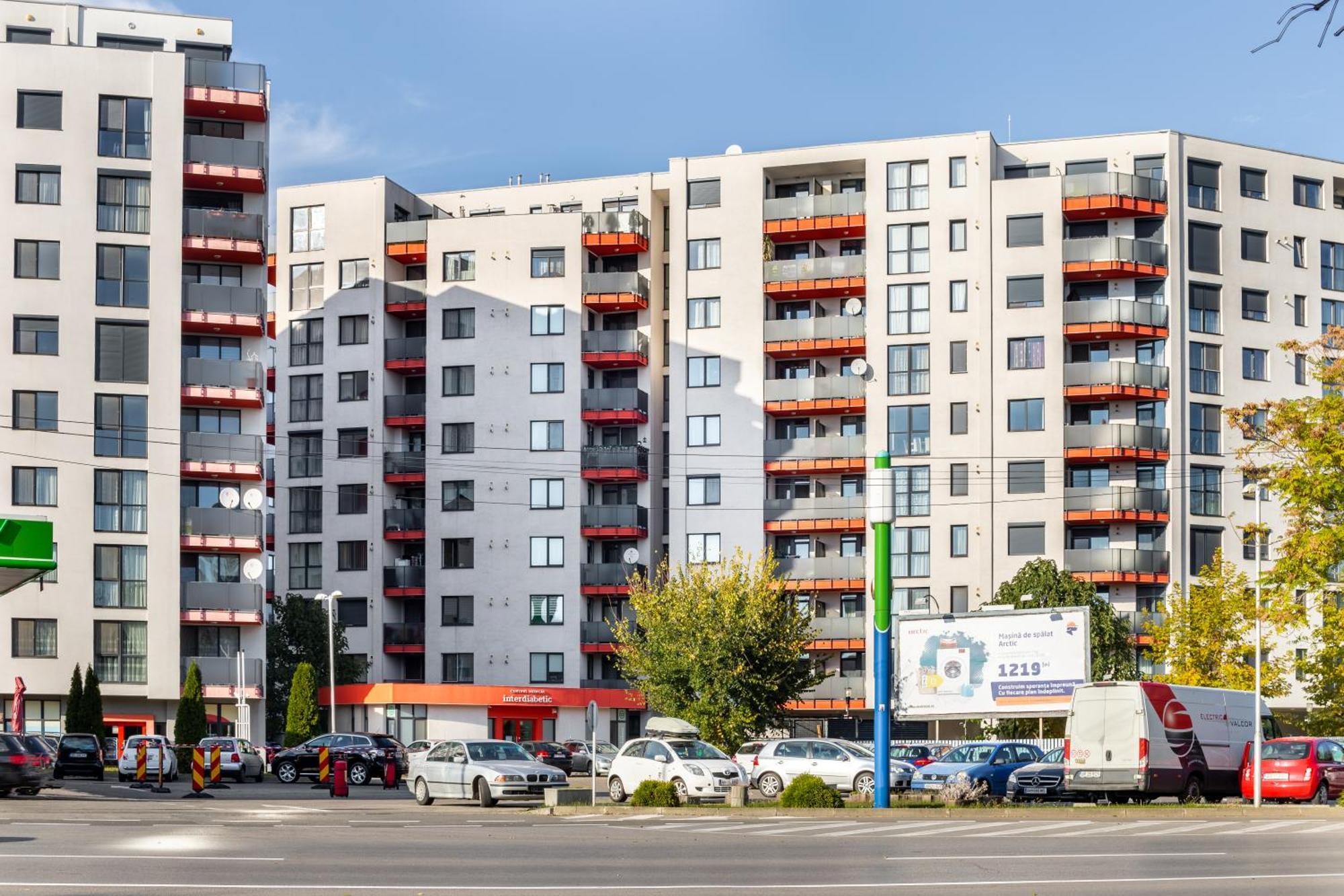 Ari Blue Apartment Ared In Kaufland Complex أراد المظهر الخارجي الصورة
