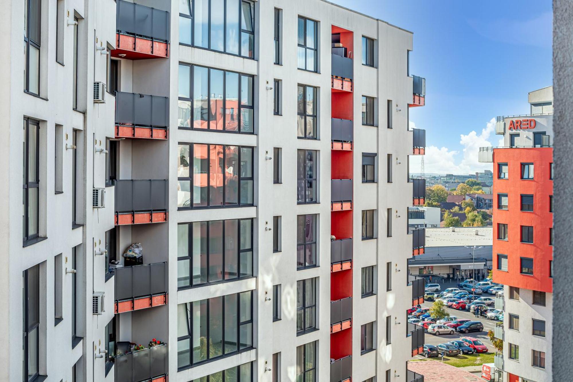 Ari Blue Apartment Ared In Kaufland Complex أراد المظهر الخارجي الصورة